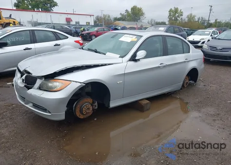 2006 BMW 330I из США, поврежденный, VIN WBAVB33516KR78364